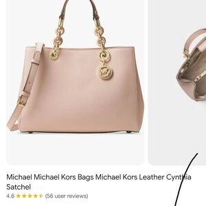 Michael Kors Pink Tote Purse